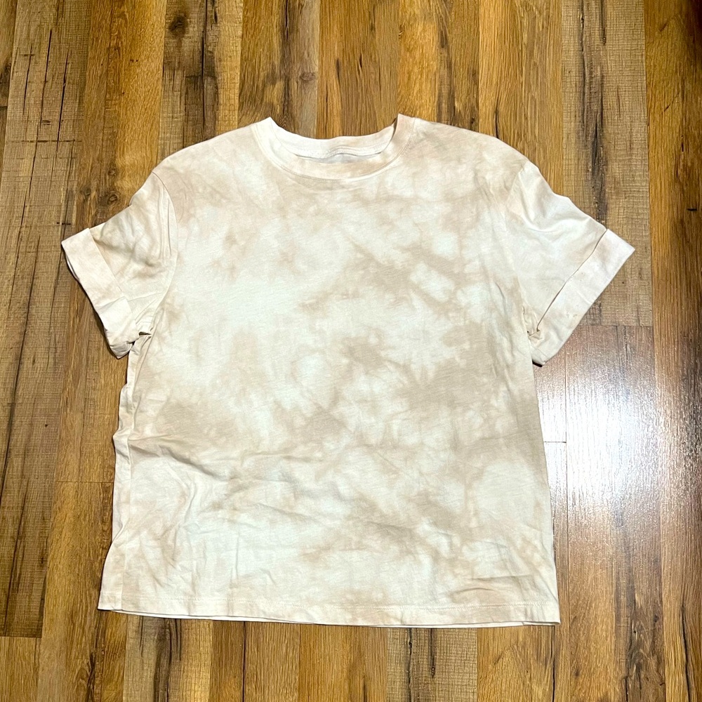 Tan Tie Dye T-Shirt